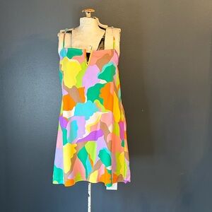 Sanctuary Colorful Abstract Shades Women's Dress